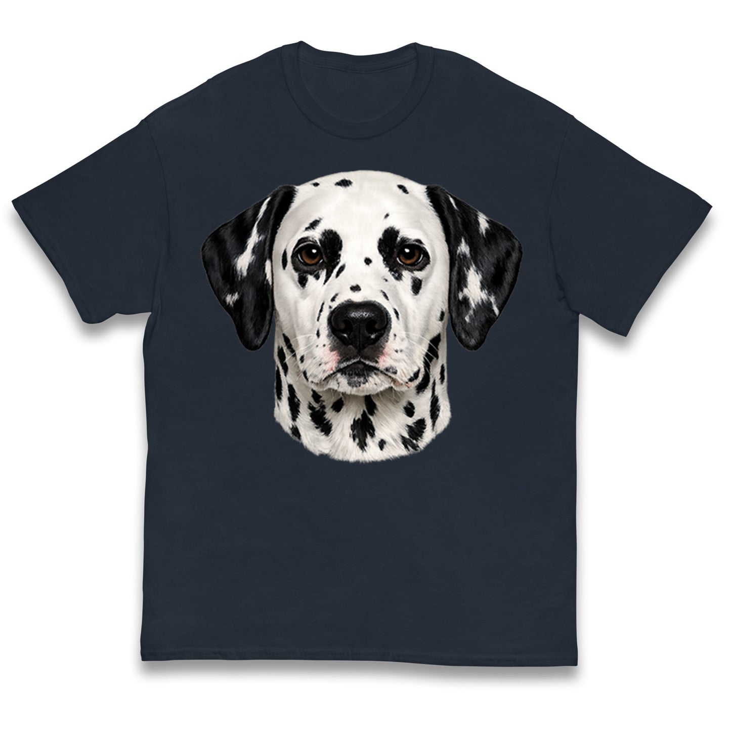 Dalmatian Dog Face Kids T Shirt 