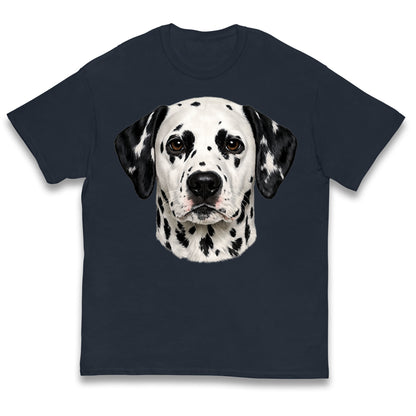 Dalmatian Dog Face Kids T Shirt 