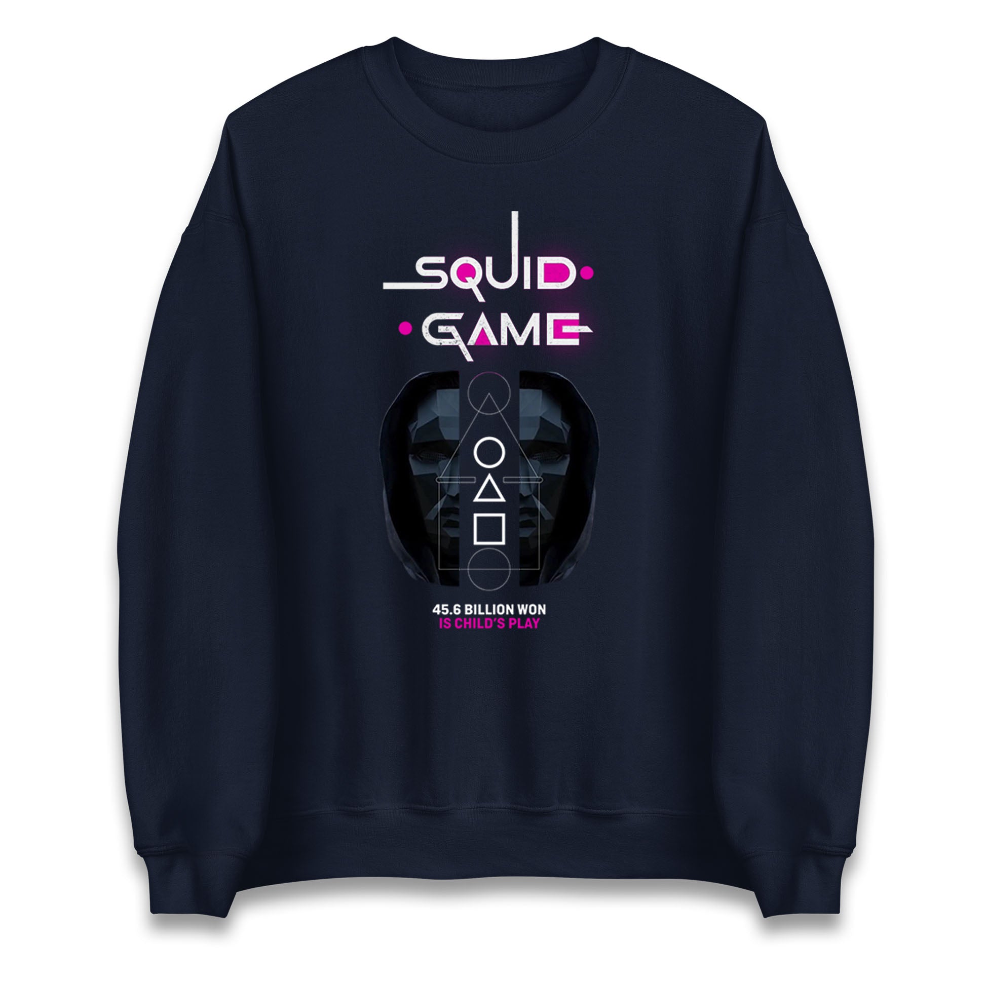 Squid Game Black Mask Sweatshirt