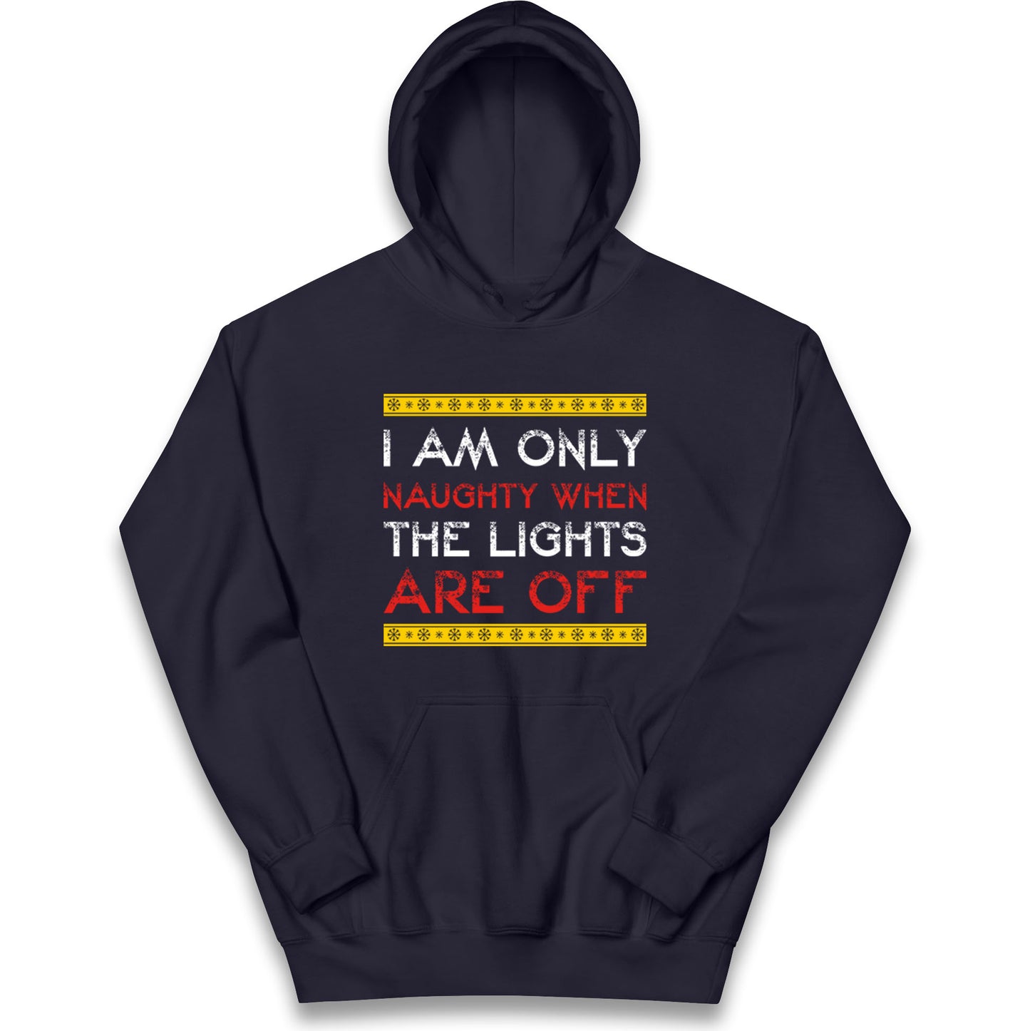 naughty christmas hoodie