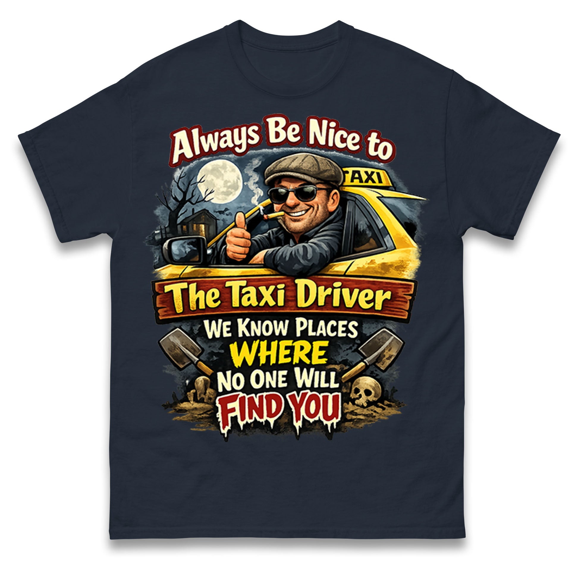 Taxi Driver T Shirt
