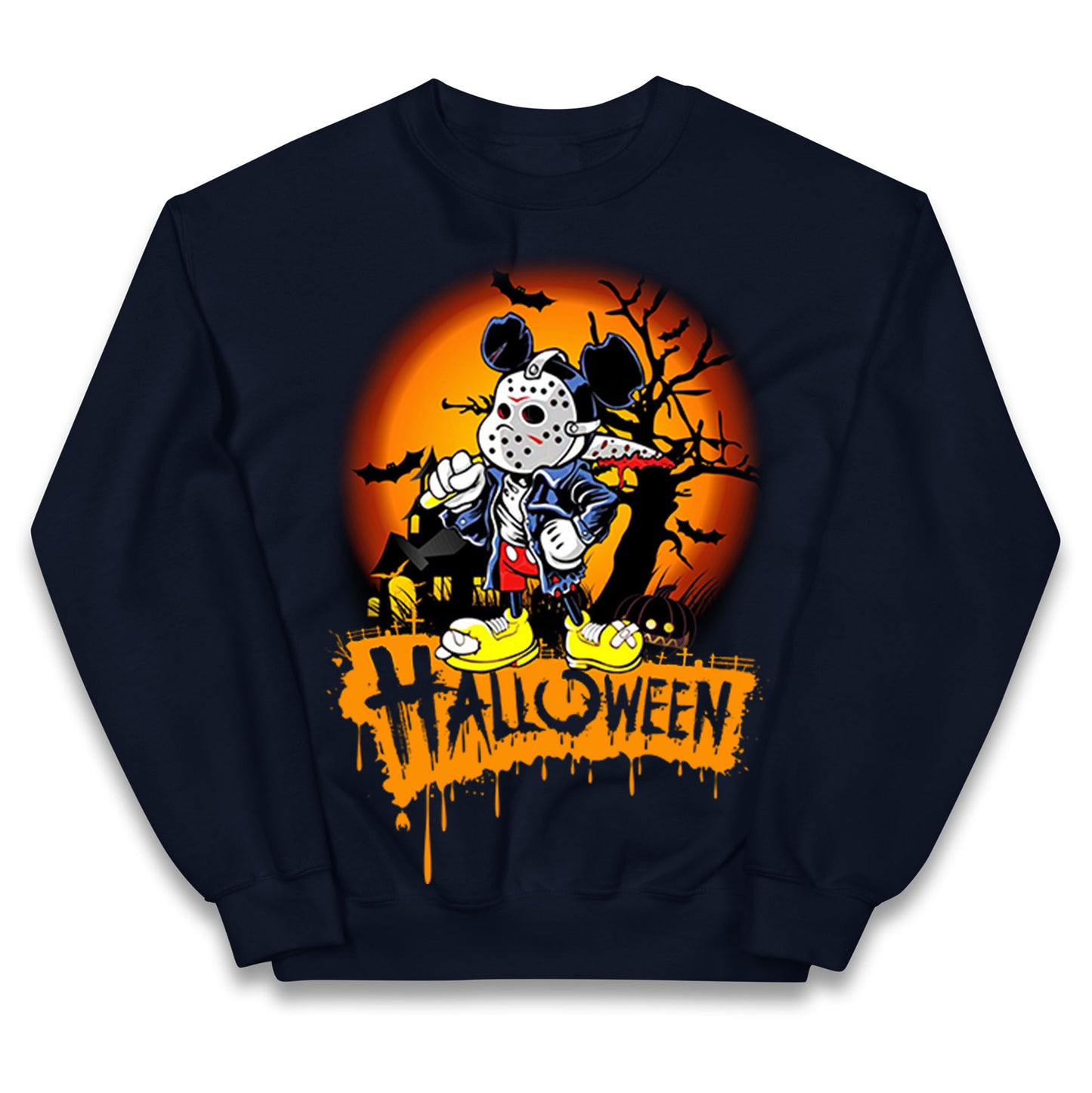 Mickey Mouse Haunted Halloween Jumper
