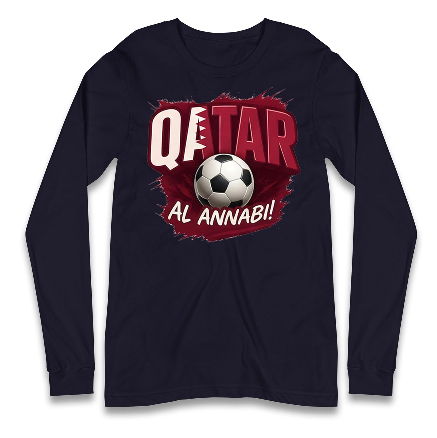 Qatar Retro World Cup Longsleeve T Shirt