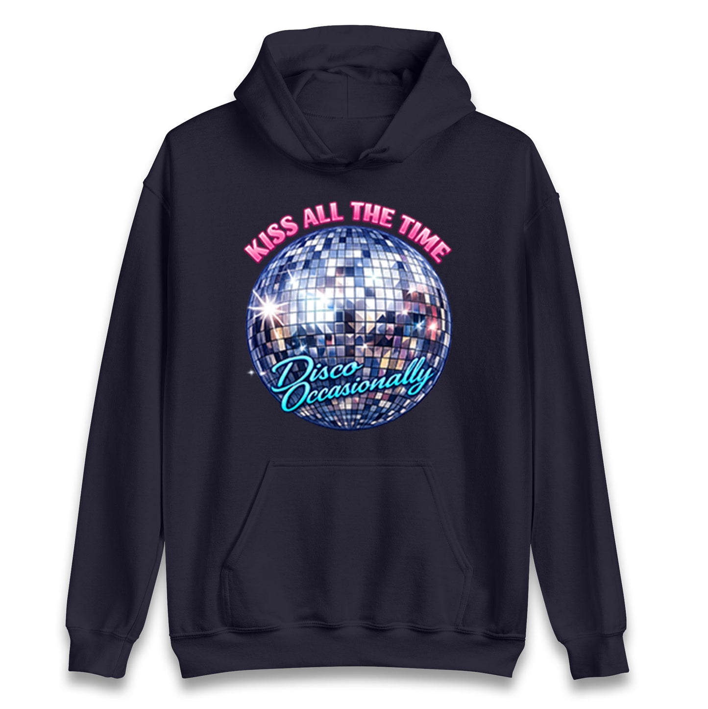 Kiss All The Time Disco Occasionally Hoodie