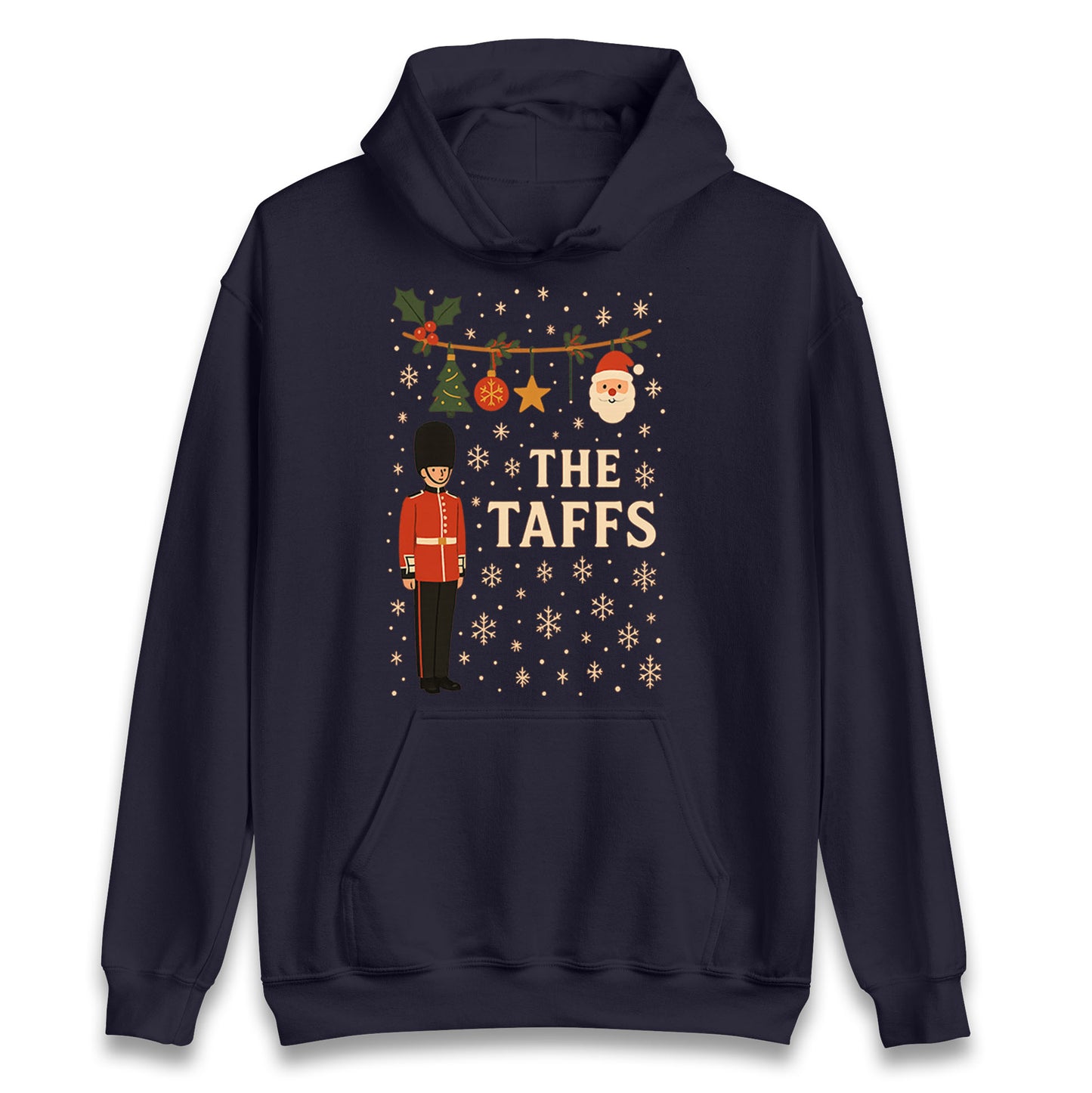The Taffs Welsh Guards Christmas Hoodie