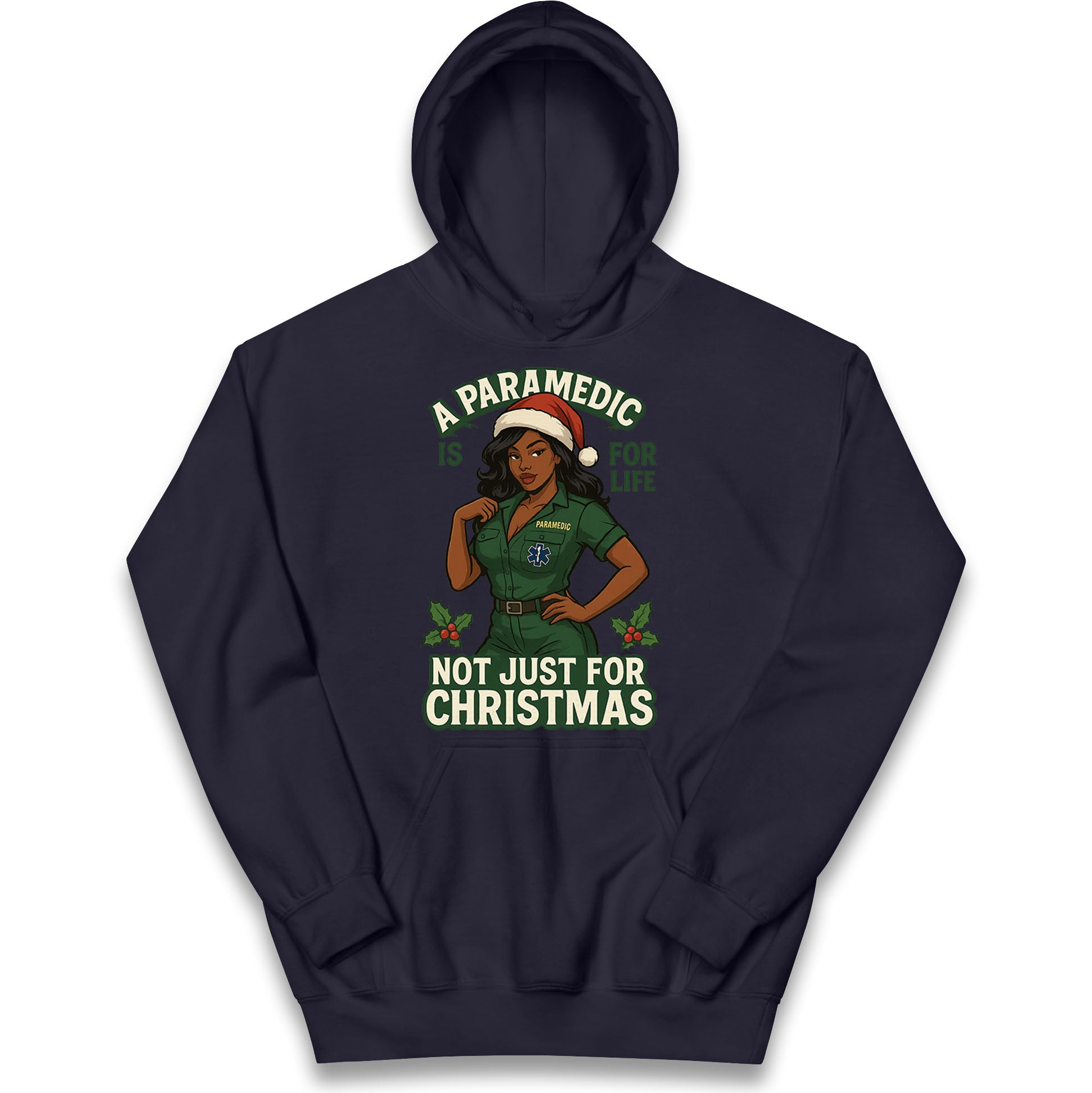 Paramedic Christmas Kids Hoodie