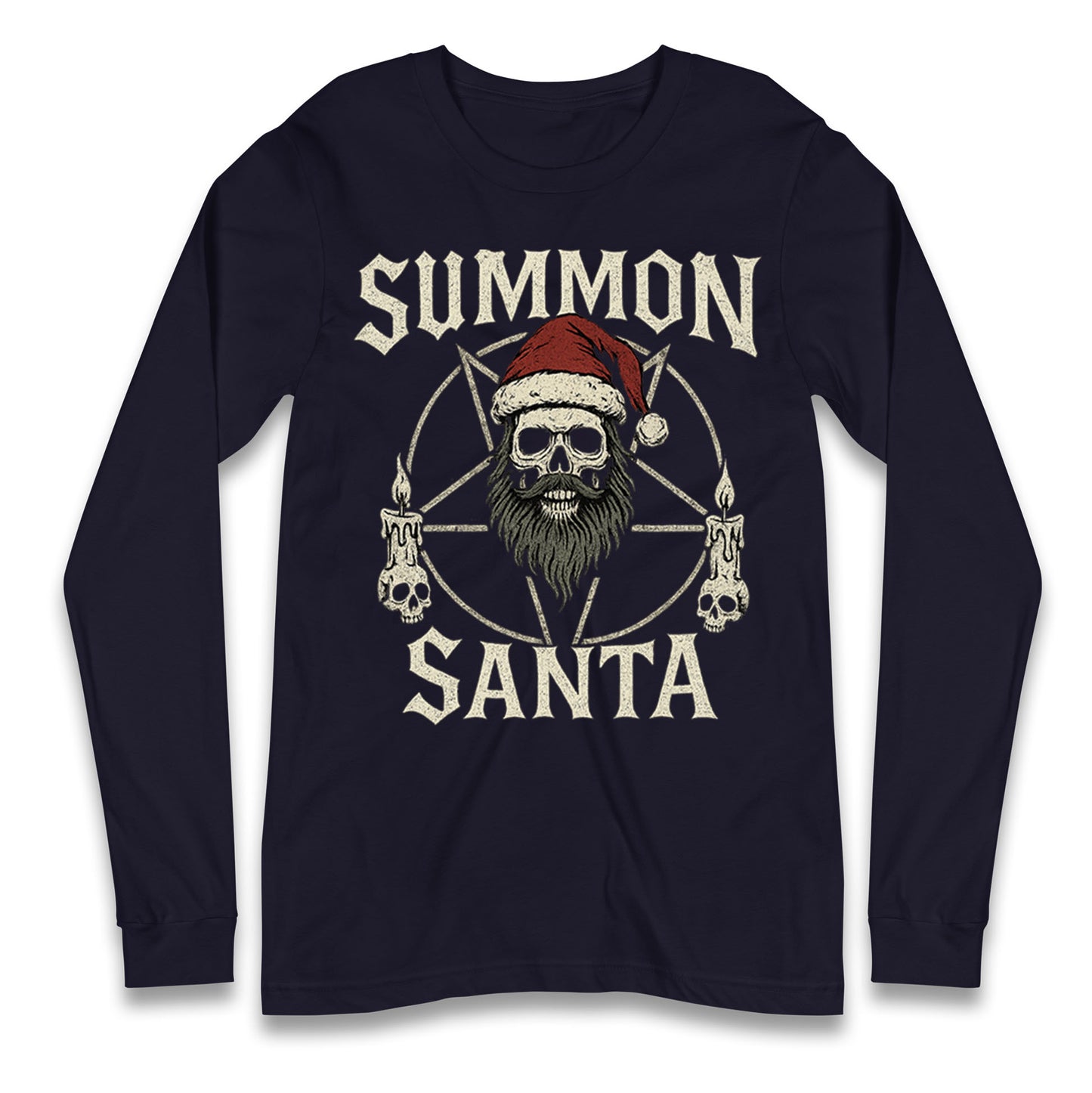 Goth Christmas Longsleeve T Shirt