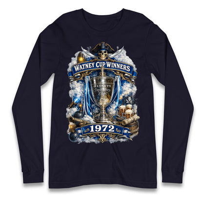 Retro Bristol Rovers Football Longsleeve T Shirt