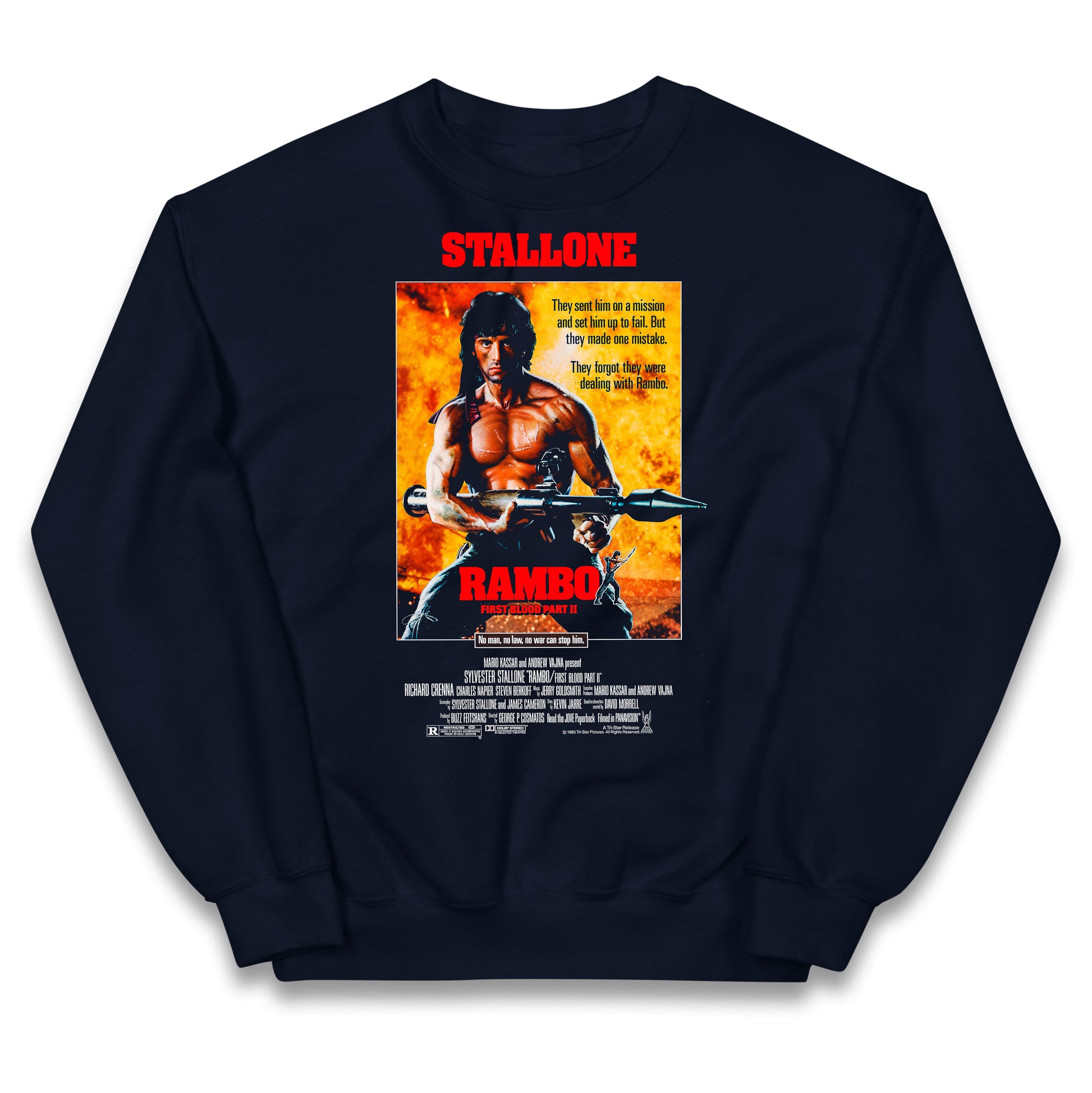 Rambo Movies Kids Jumper