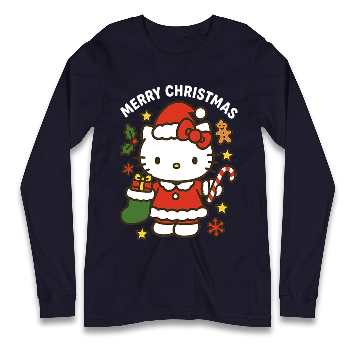 Hello Kitty Christmas Longsleeve T Shirt