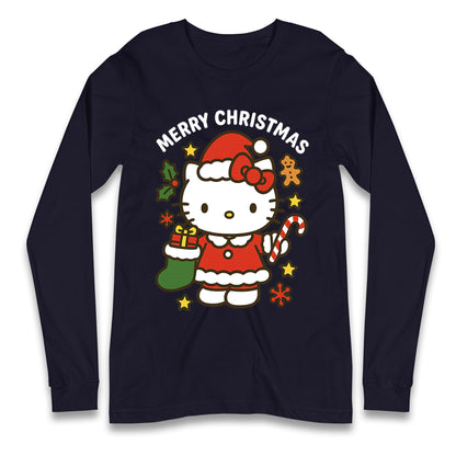 Hello Kitty Christmas Longsleeve T Shirt