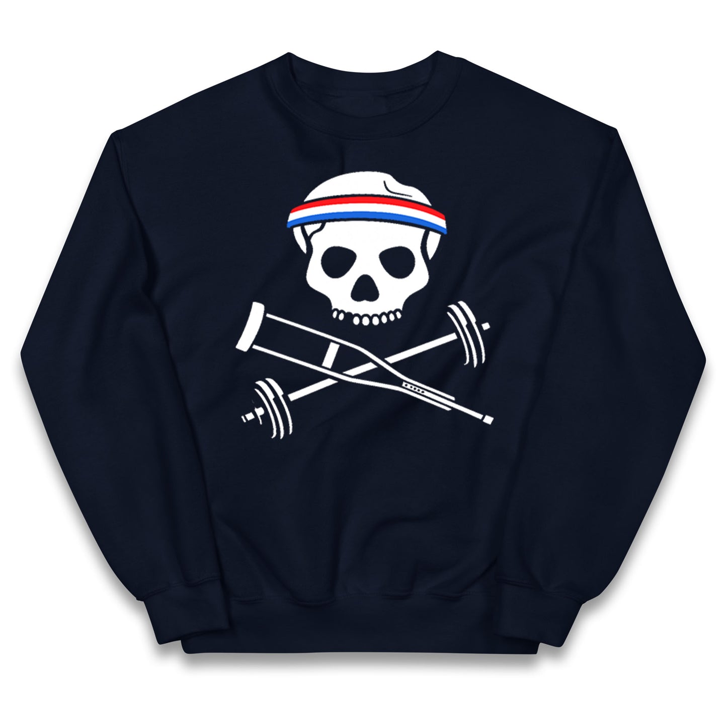 Johnny Knoxville Crutch Barbell and Bones Kids Jumper