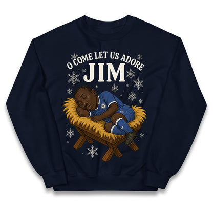 Retro Chelsea Christmas Kids Jumper 