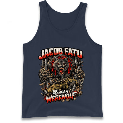 Jacob Fatu The Samoan Werewolf Tank Top