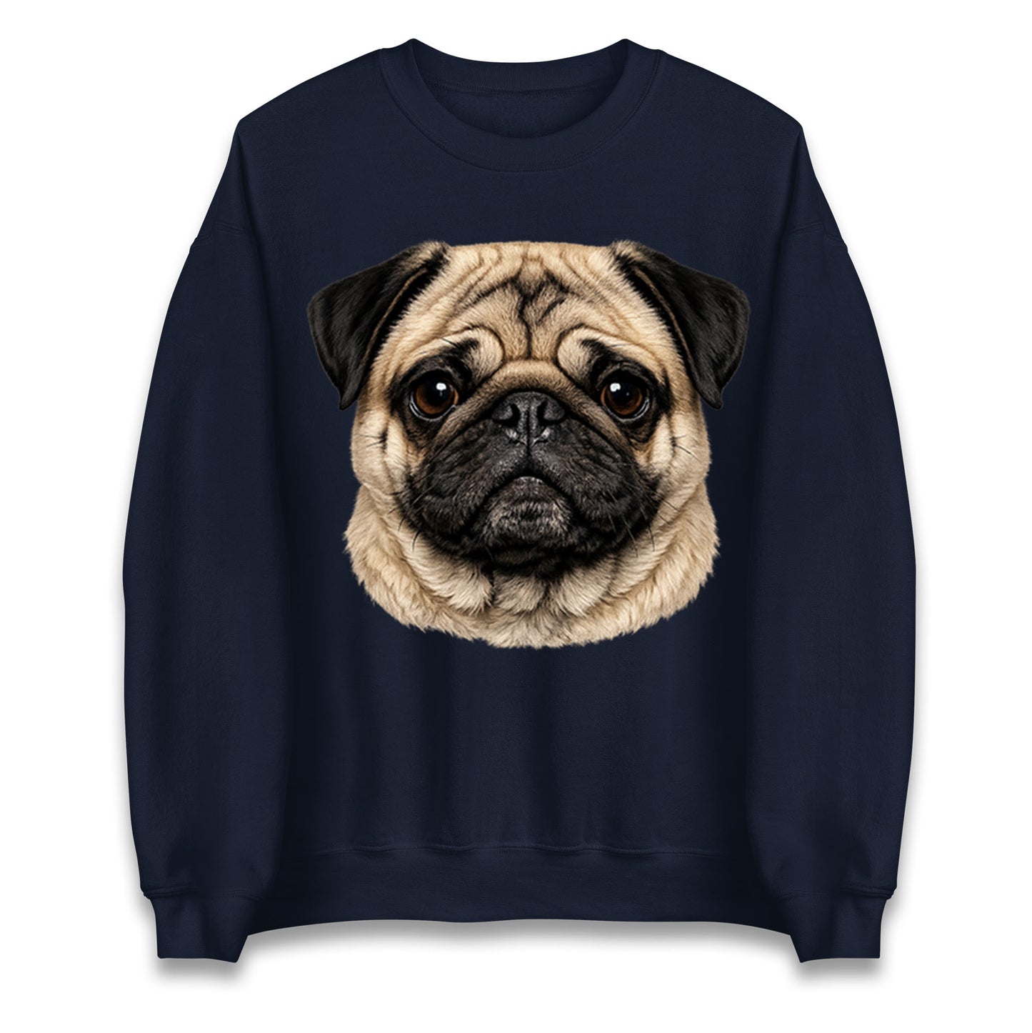 Pug Dog Face Jumper 