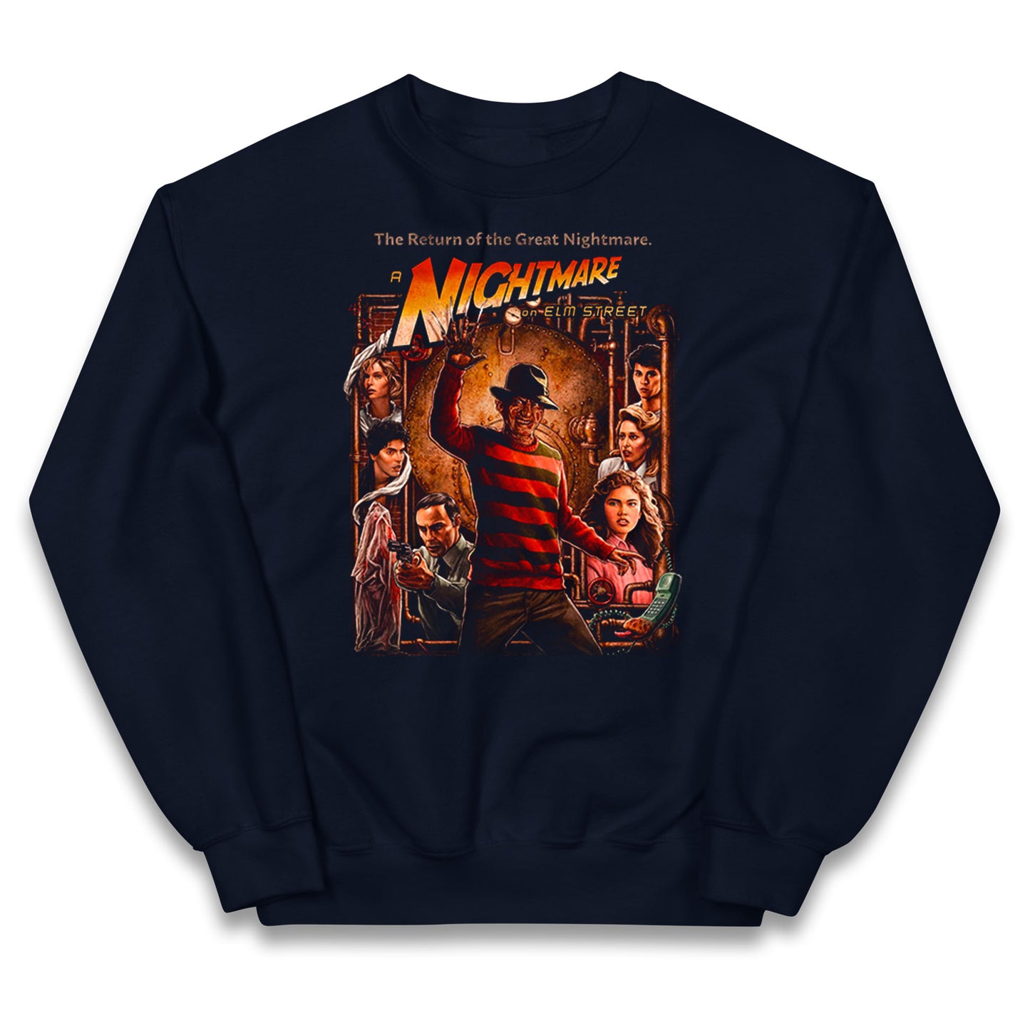 1 2 Freddy's Coming For You Kids Jumper