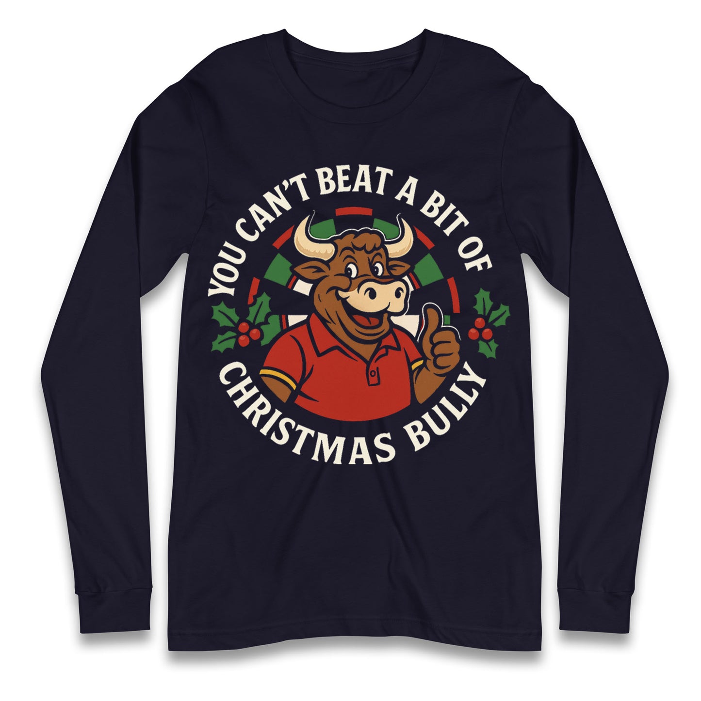 Bullseye Xmas Longsleeve T Shirt 