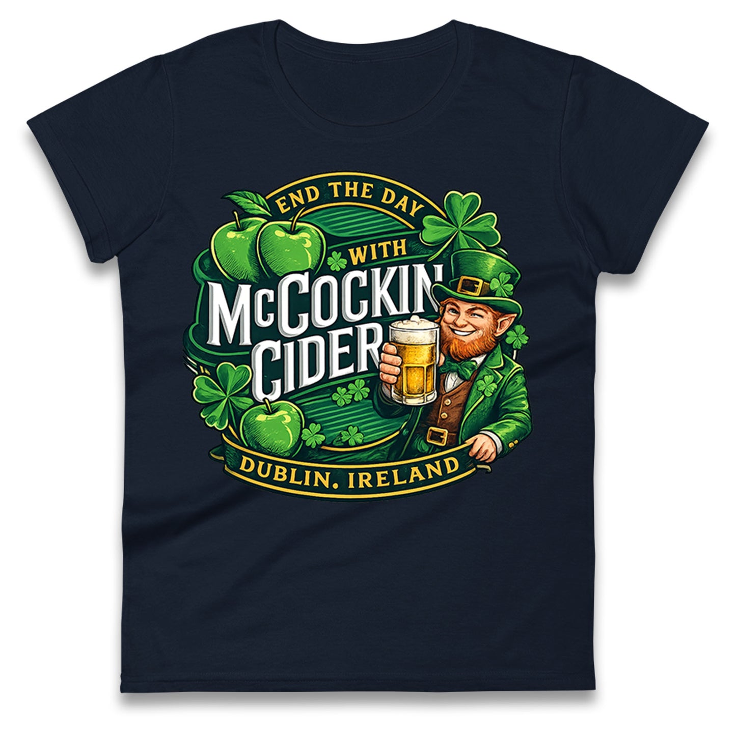 McCockin Cider Ladies T Shirt 
