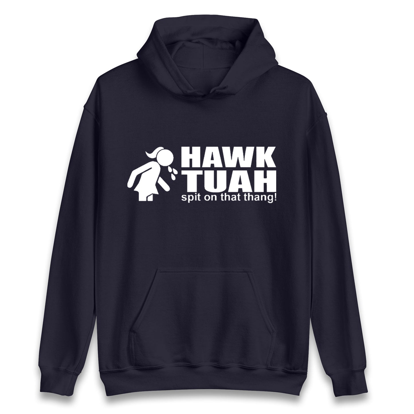 Hawk Tuah Spit on That Thang Girl Unisex Hoodie