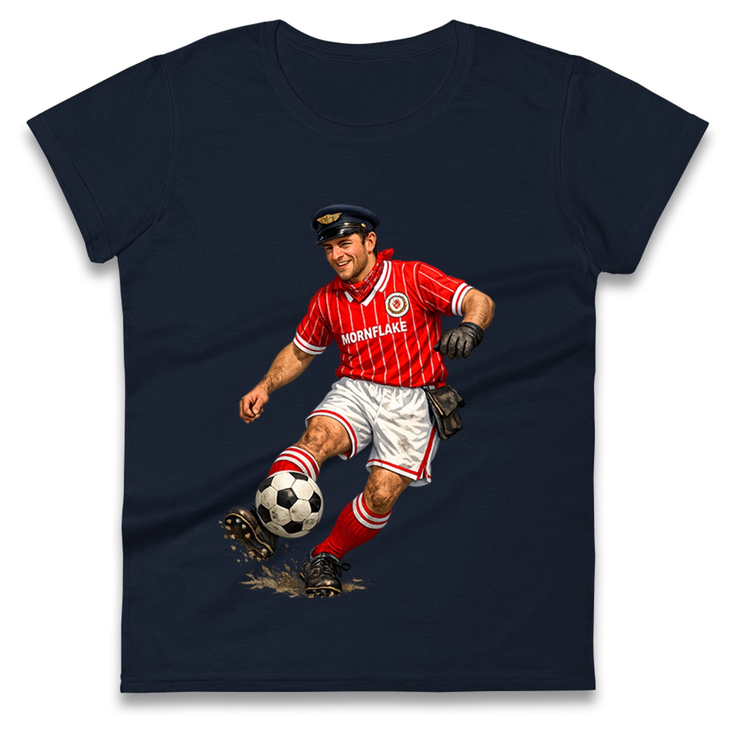 Classic Crewe Alexandra FC Football Ladies T Shirt