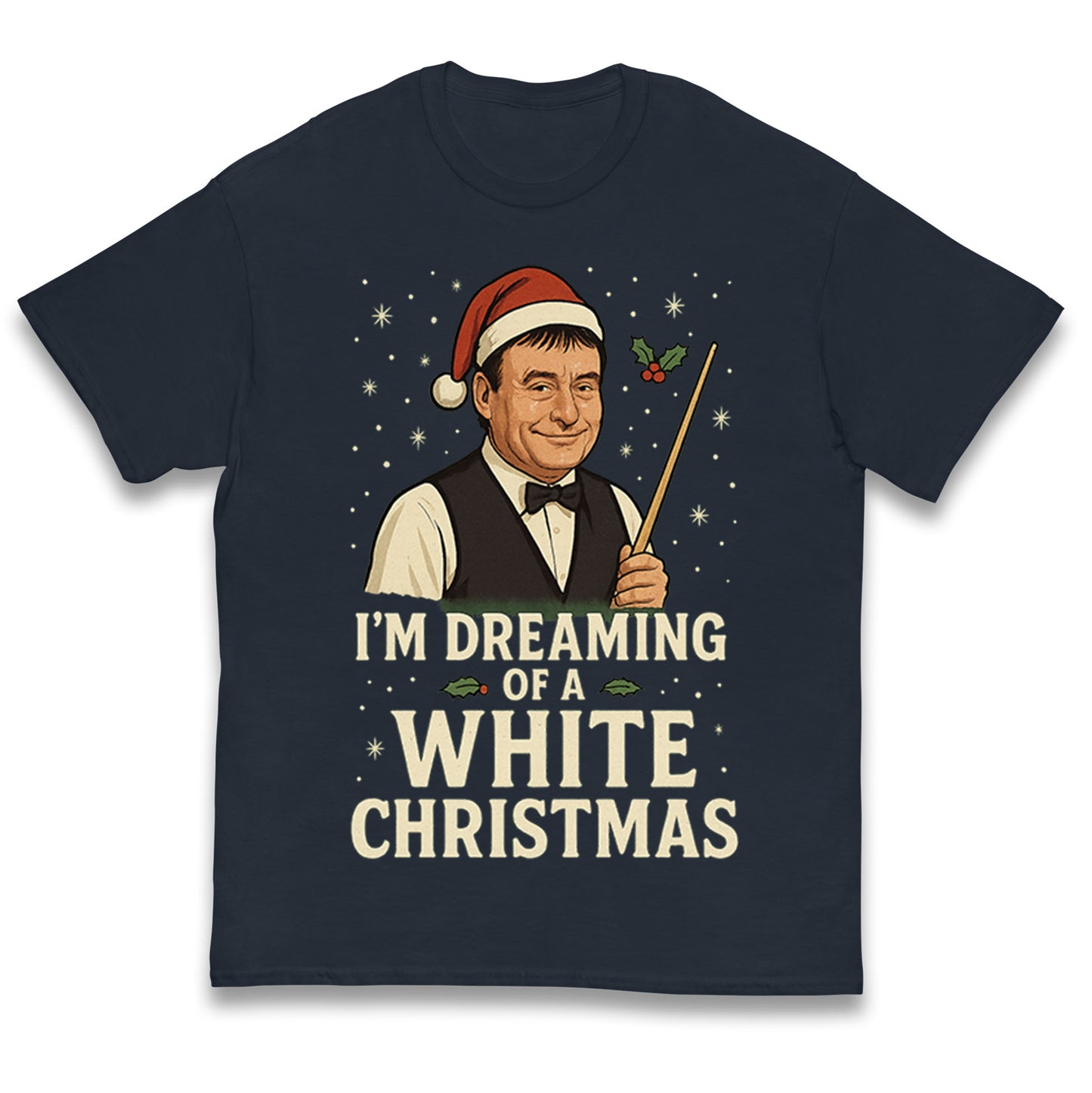 Snooker Christmas Kids T Shirt 