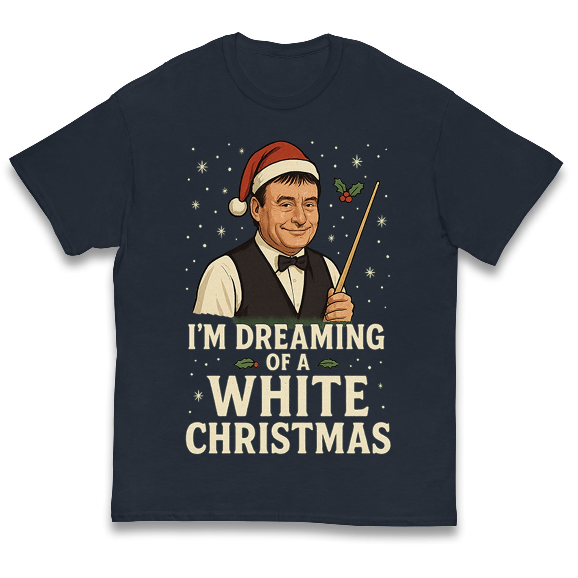 Snooker Christmas Kids T Shirt 