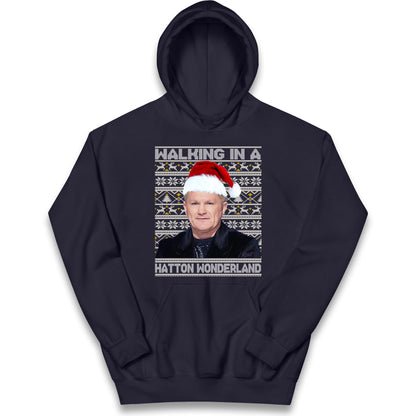 Ricky Hatton Christmas Kids Hoodie