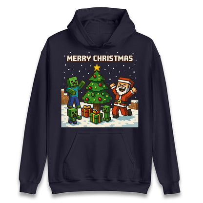 Minecraft Christmas Hoodie