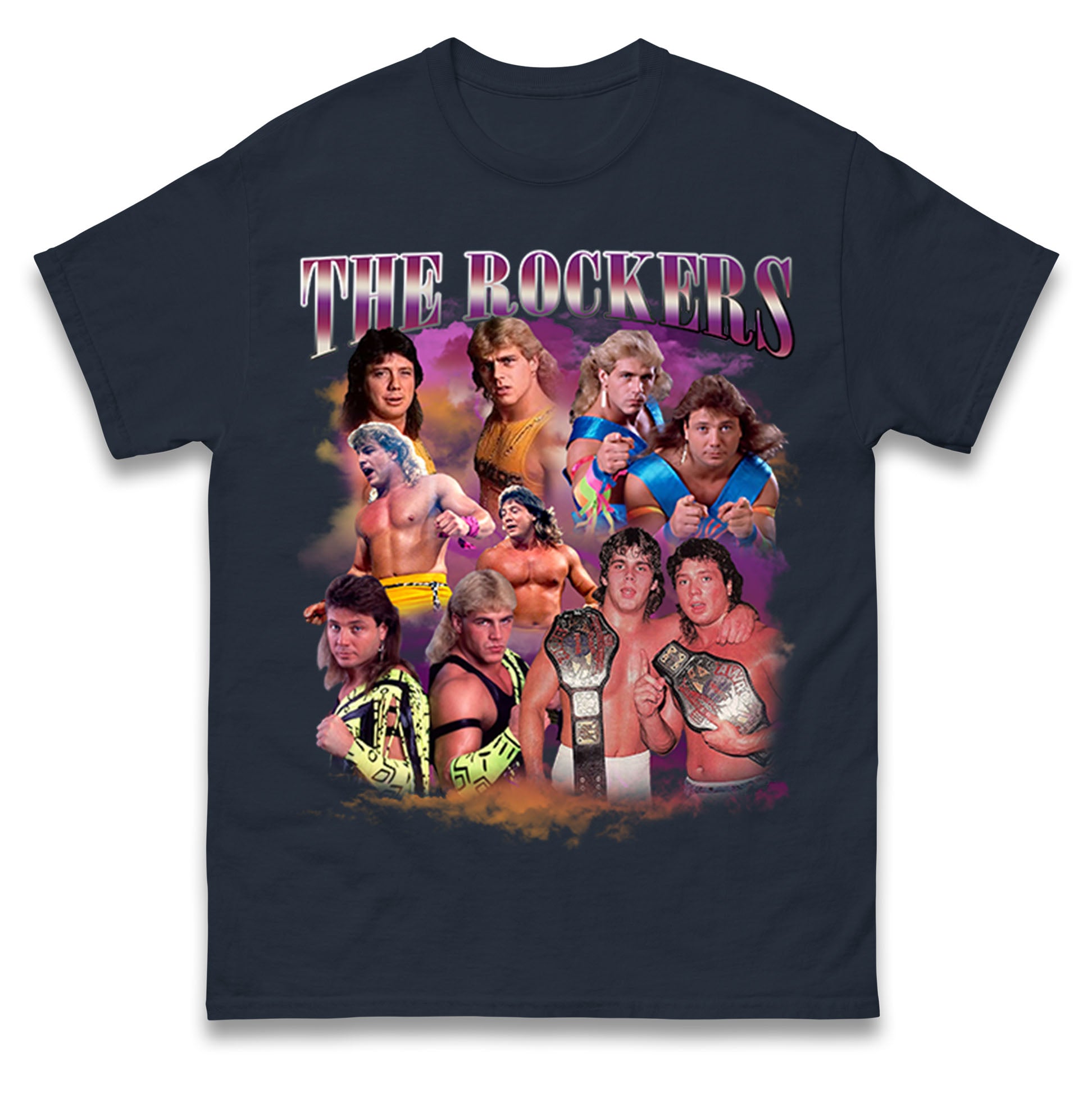 WWF The Rockers T Shirt | Shop Shawn Michaels & Marty Jannetty