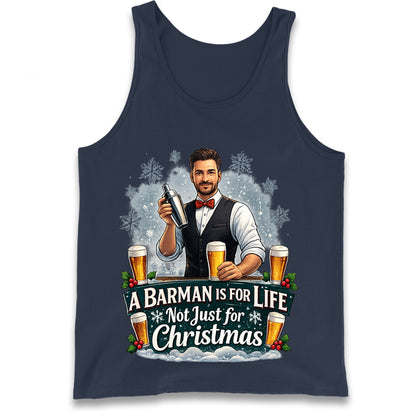 Barman Christmas Tank Top