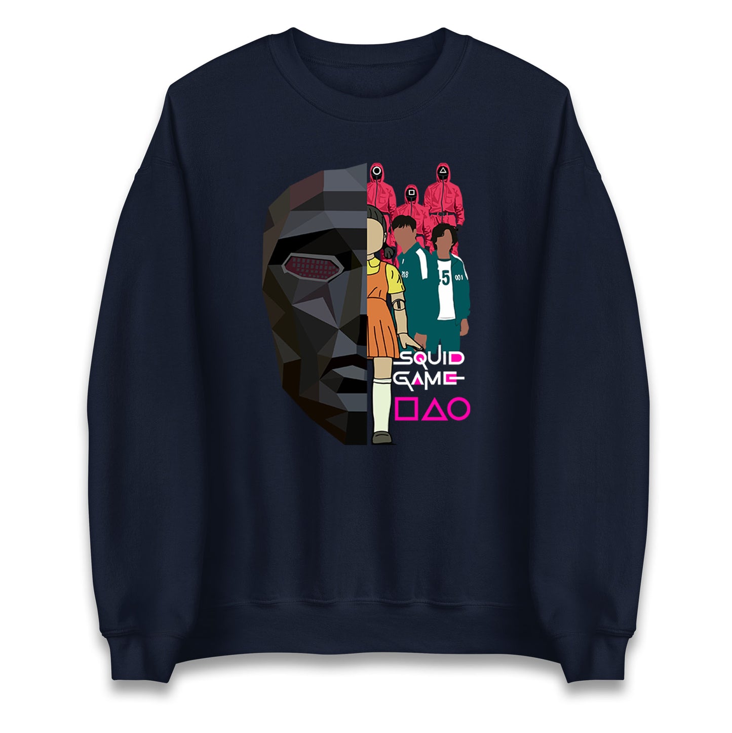 Squid Game Abstract Characters Sweatshirt