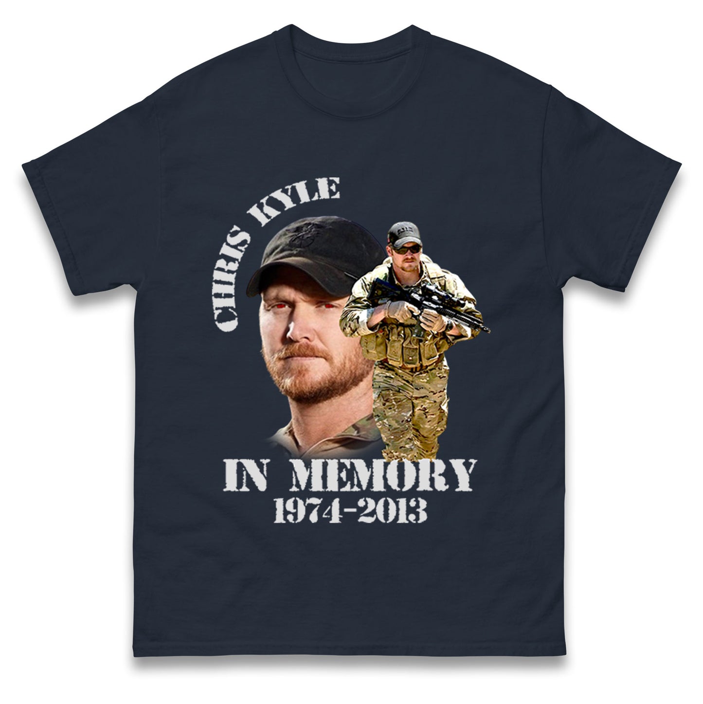 Chris Kyle Memorial T Shirt