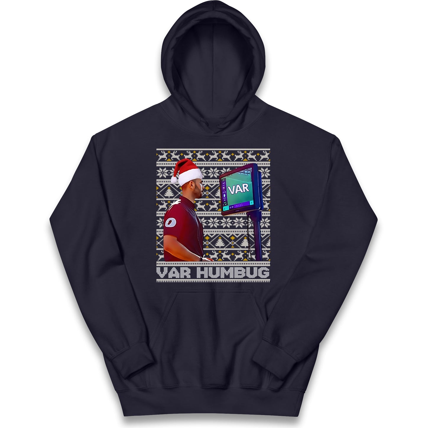 VAR Christmas Kids Hoodie