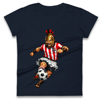 Retro Exeter City Football Ladies T Shirt