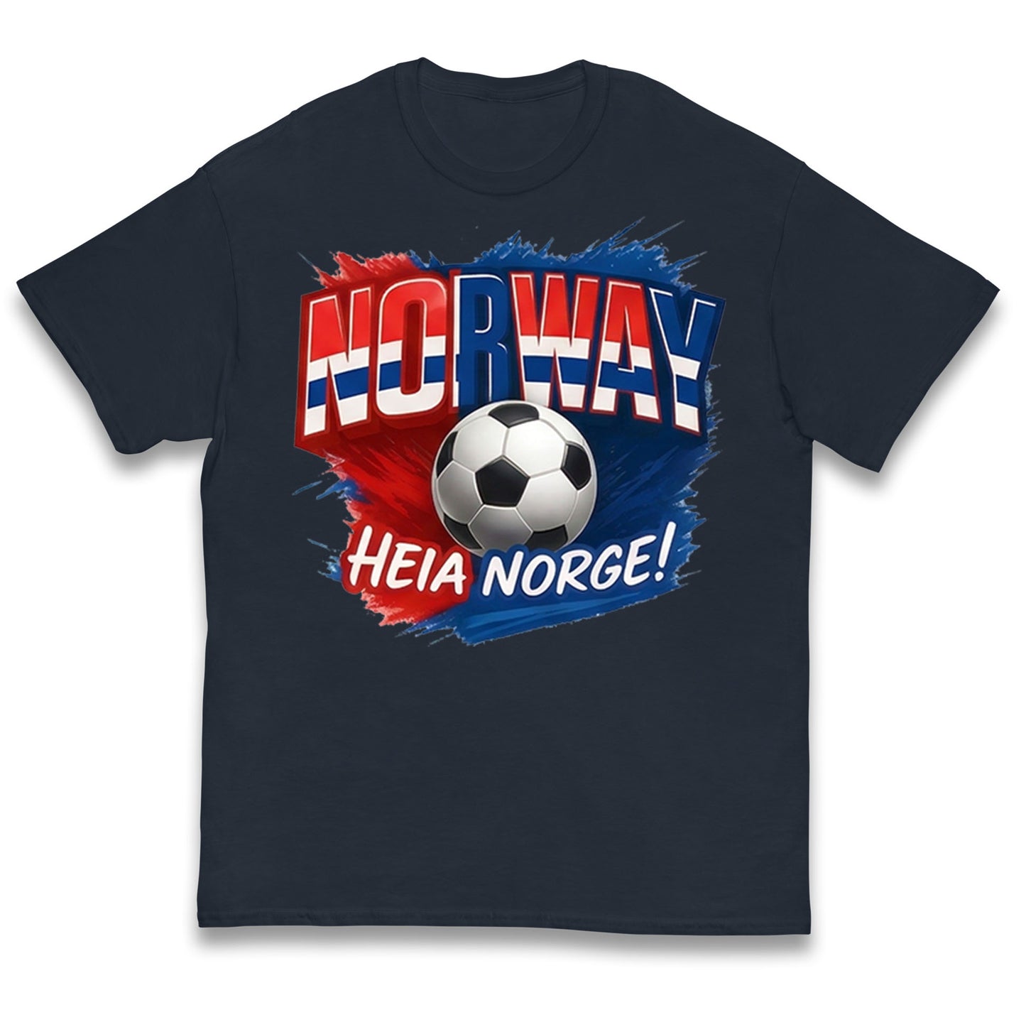Norway Retro World Cup Kids T Shirt