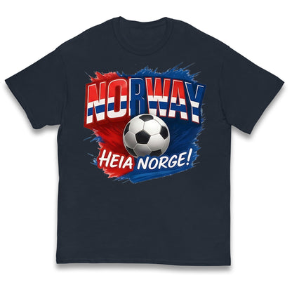 Norway Retro World Cup Kids T Shirt