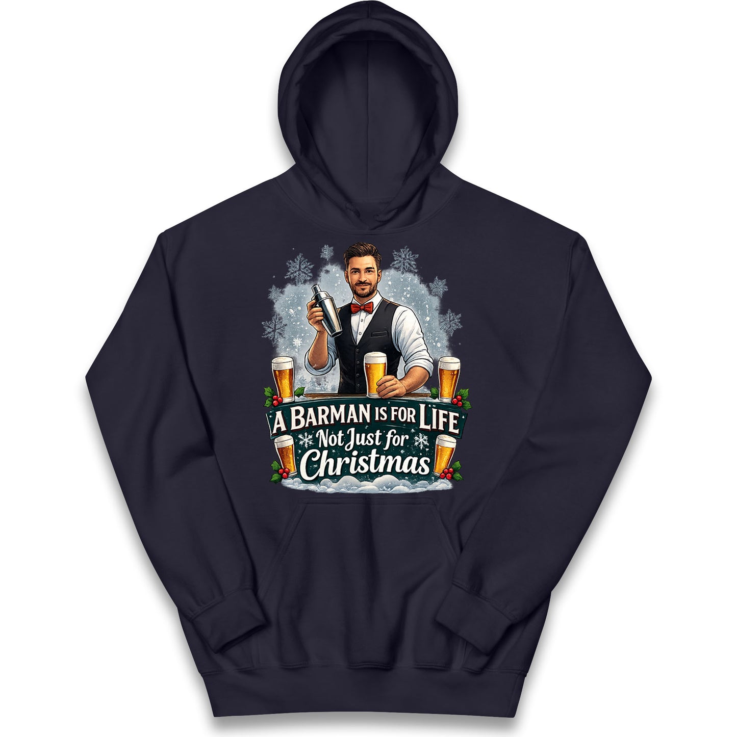 Barman Christmas Kids Hoodie