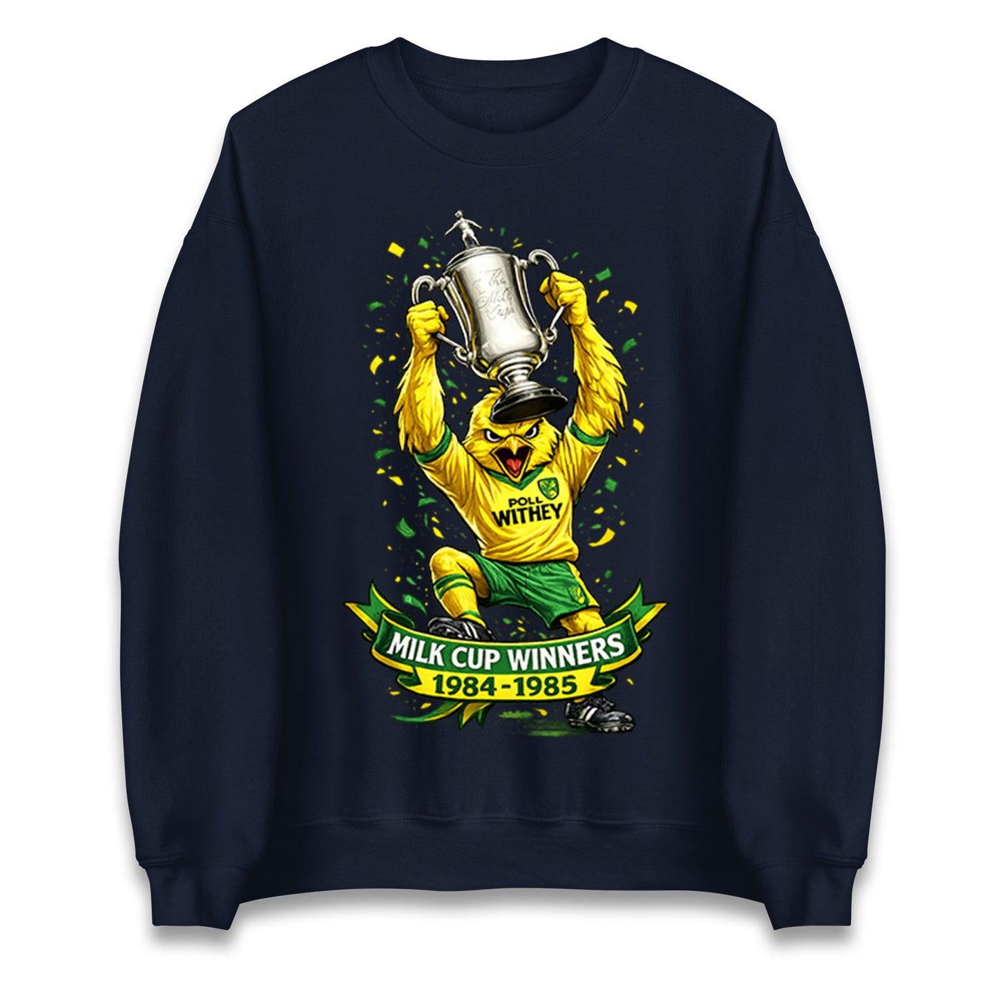 Norwich City Milk Cup Winners Jumper