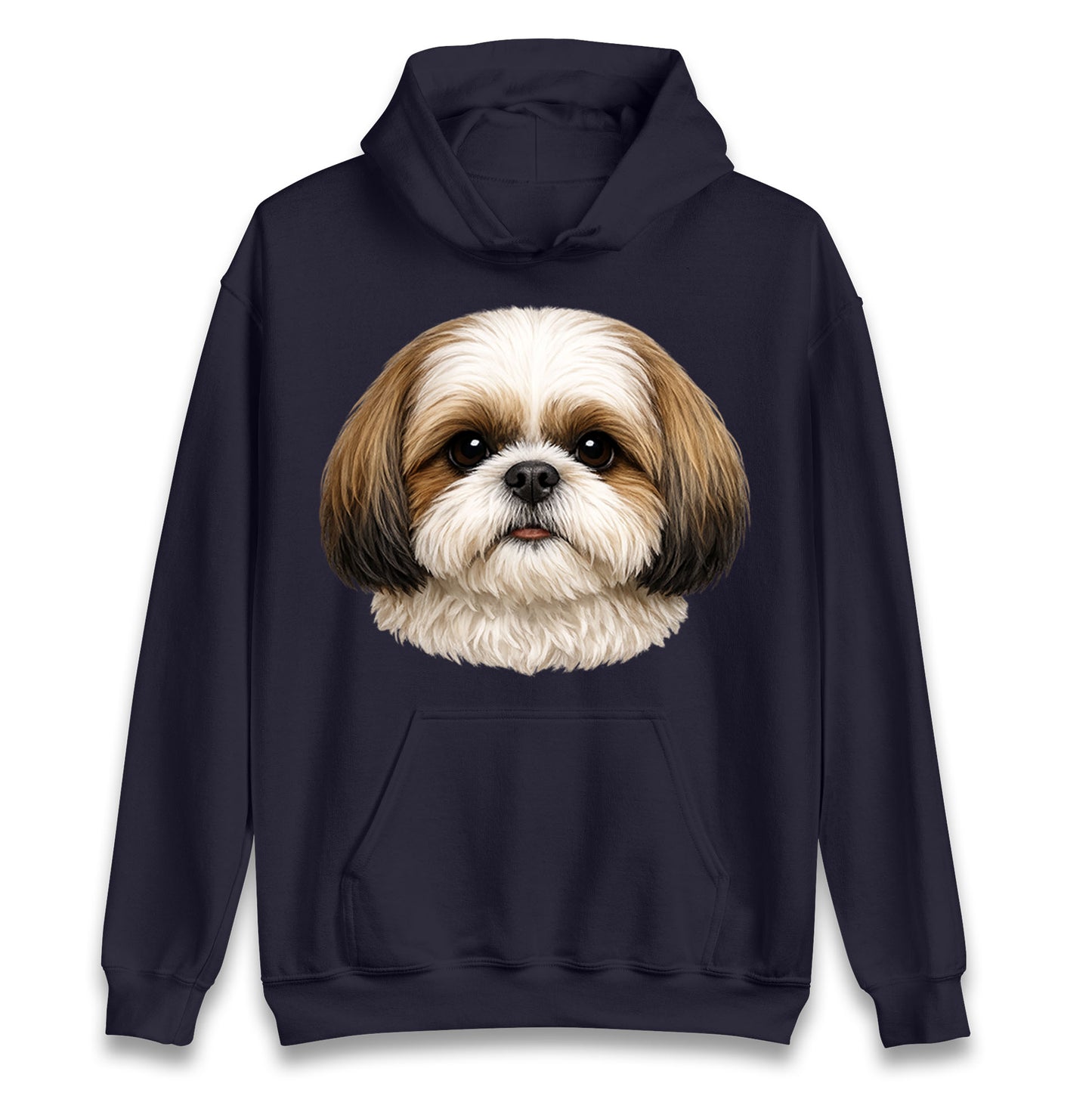 Shih Tzu Face Hoodie
