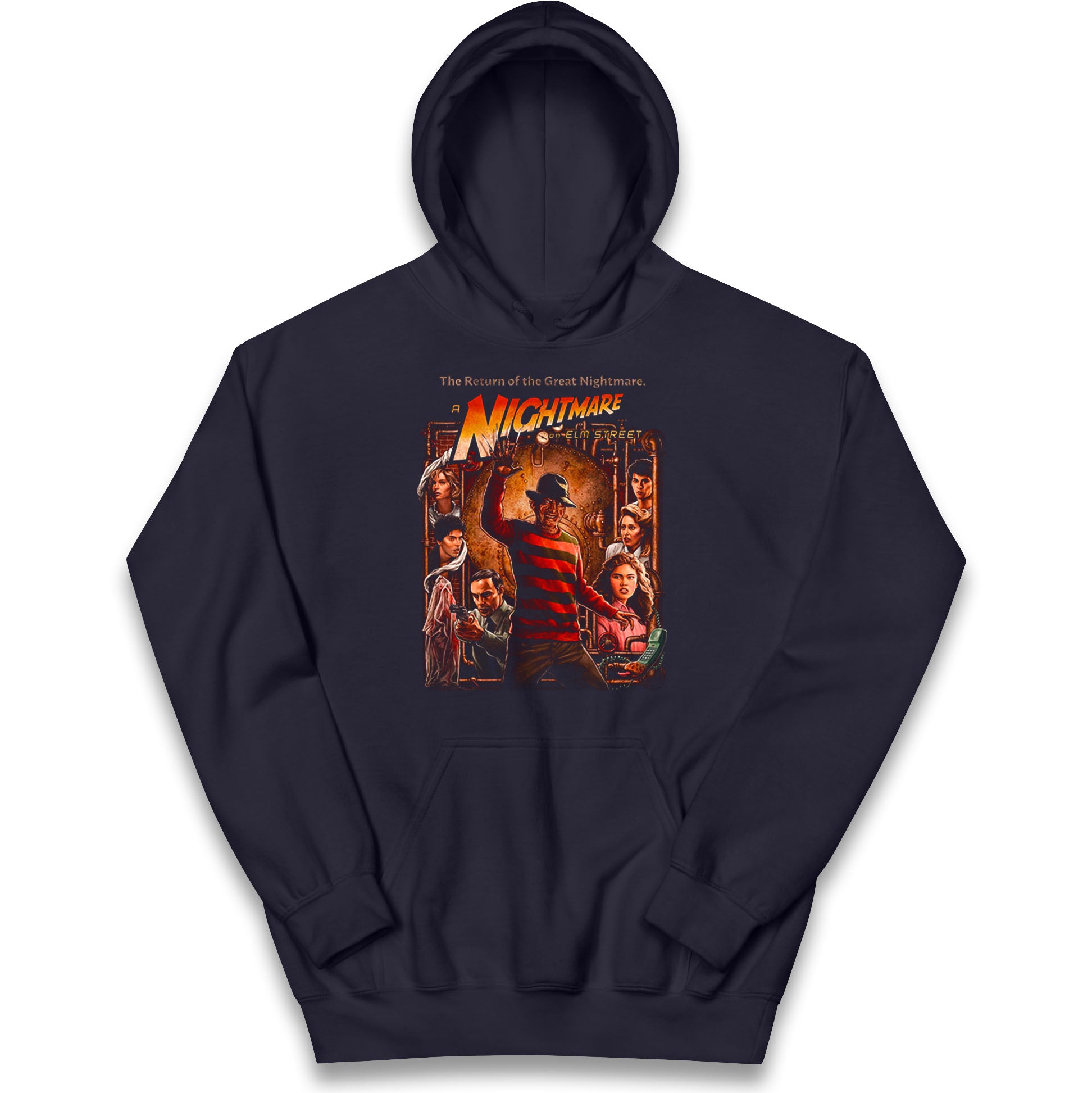 1 2 Freddy's Coming For You Kids Hoodie