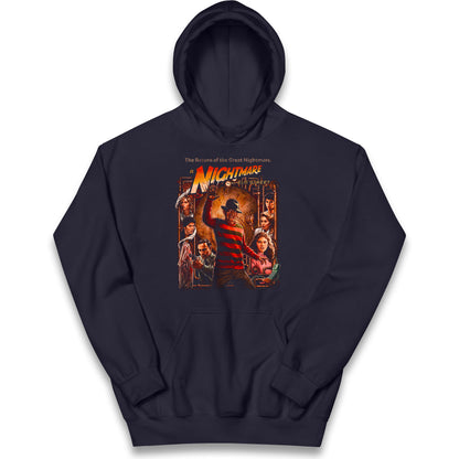 1 2 Freddy's Coming For You Kids Hoodie