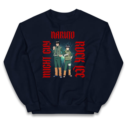 Naruto Might Guy And Rock Lee Jumper