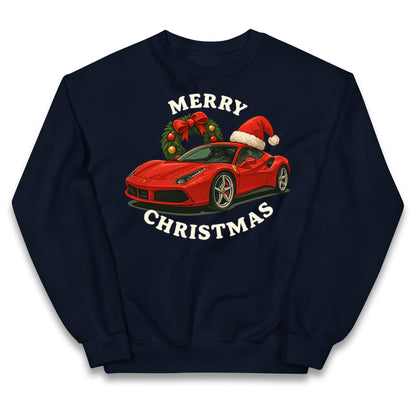 Ferrari Christmas Kids Jumper