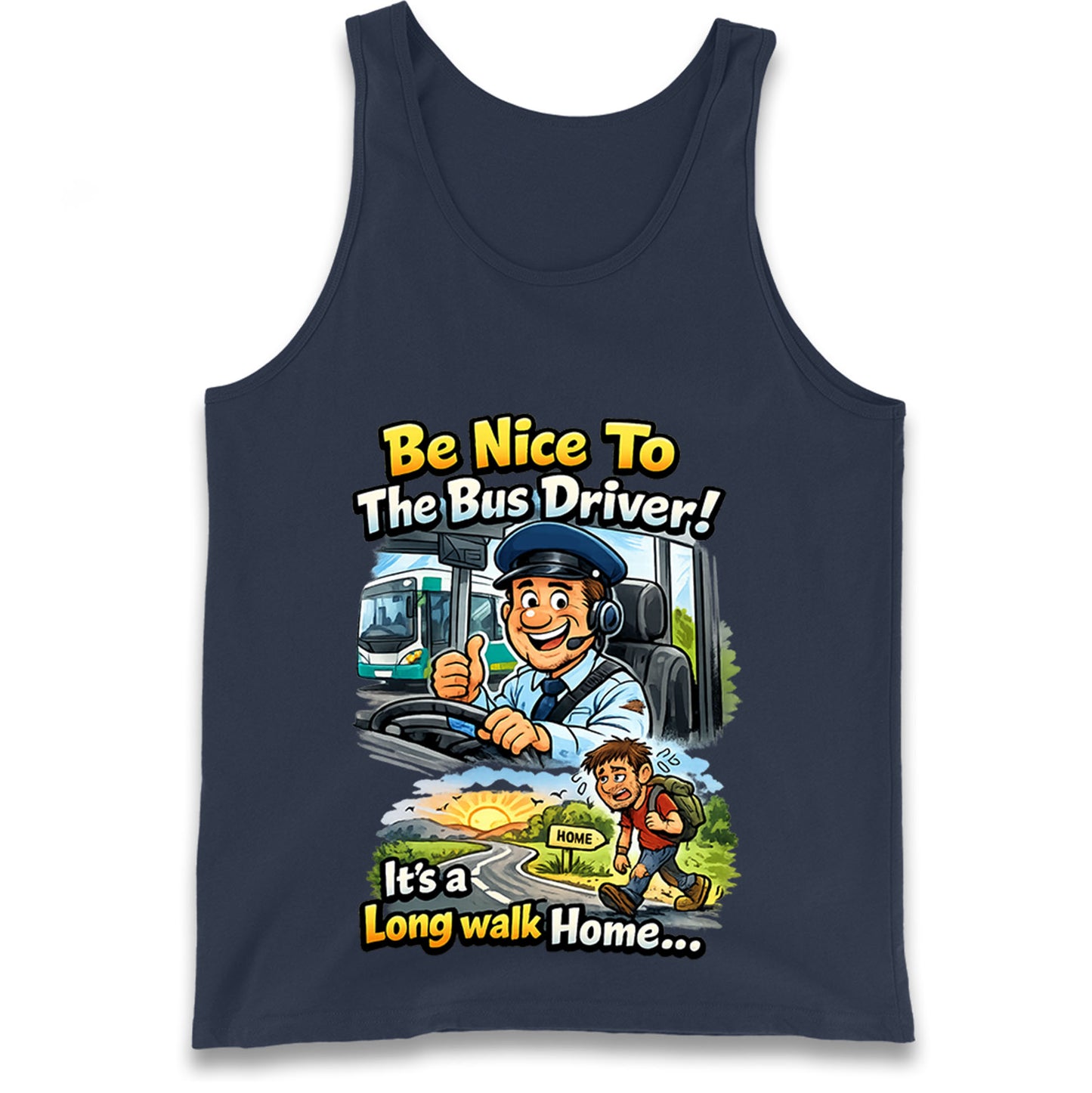 Bus Driver Tank Top