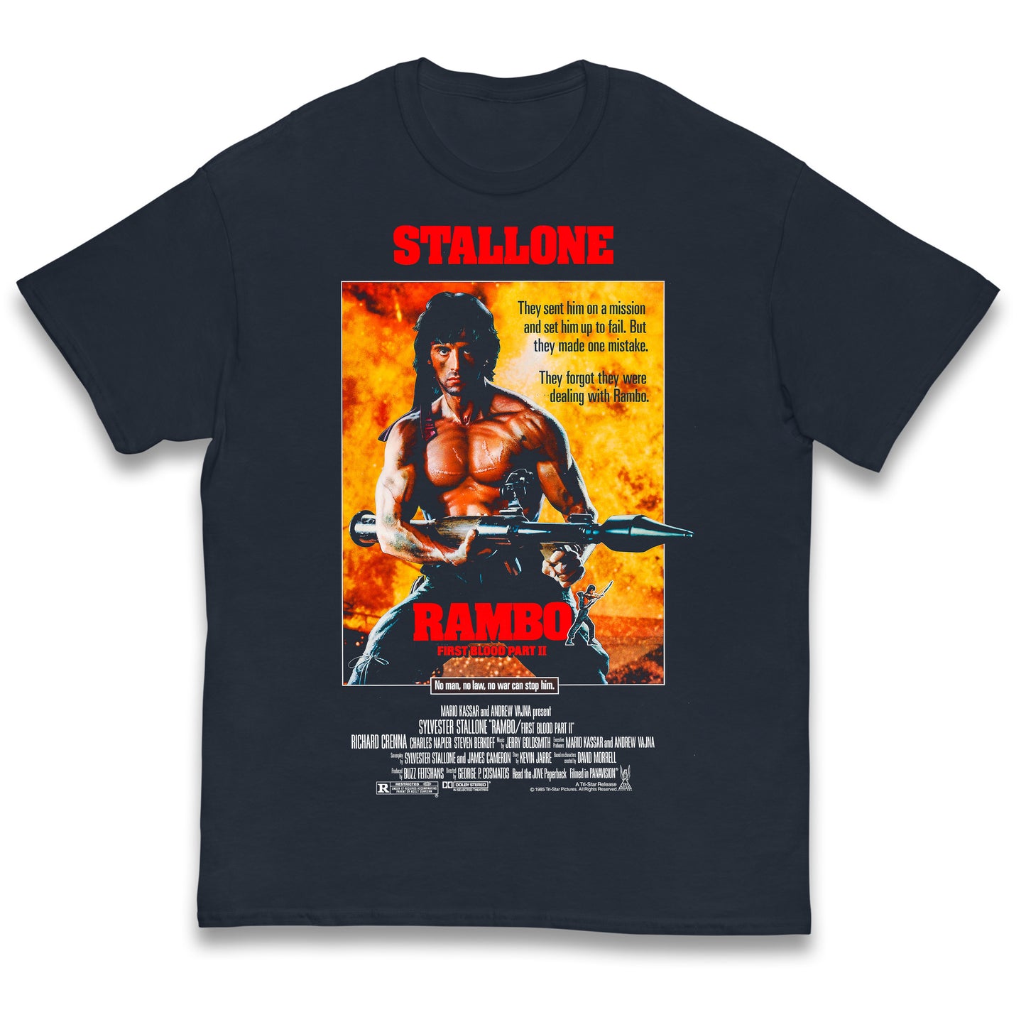 Rambo Movies Kids T Shirt