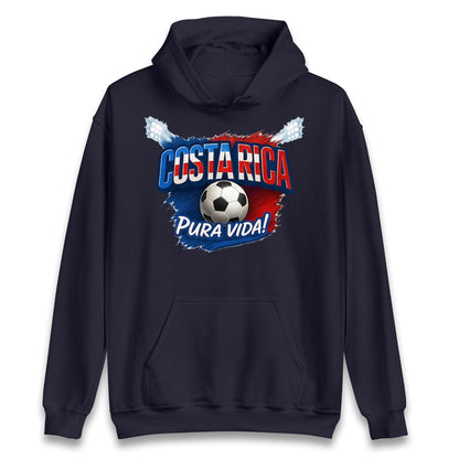 Costa Rica Retro World Cup Hoodie