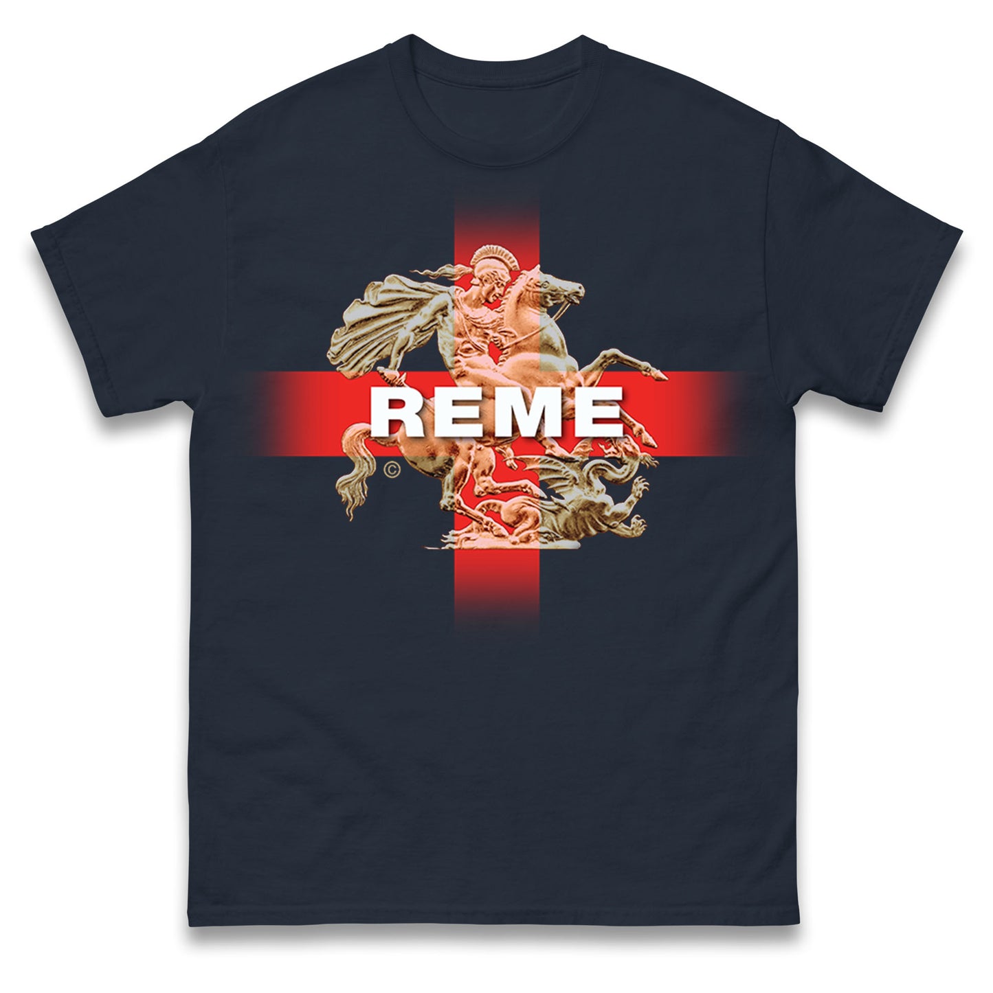 REME St George & The Dragon Mens Tee Top
