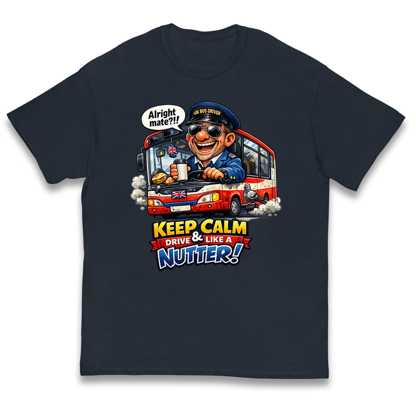 Bus Driver Job Kids T Shirt