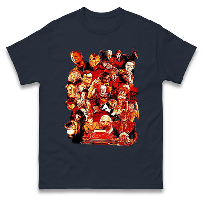 Horror Characters Halloween t shirts