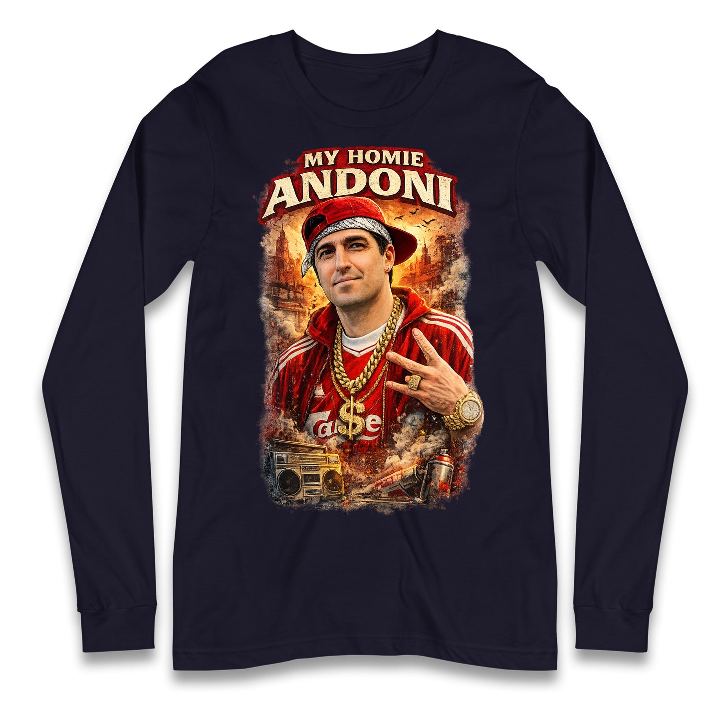 My Homie Andoni Iraola Liverpool Football Longsleeve Tee 